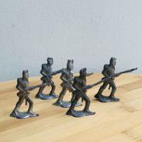 Солдатики оловянные Пехота 3 набор 5 шт.  