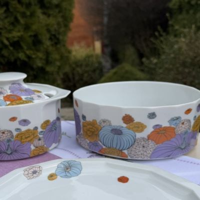 Салатник Rosenthal Polygon Patras 21 см 1960-1970 гг фарфор Германия