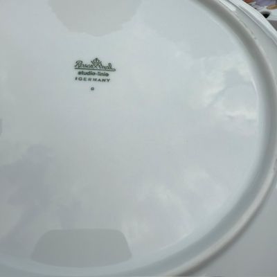 Сахарница Rosenthal Polygon Patras 10 см фарфор Германия нюанс