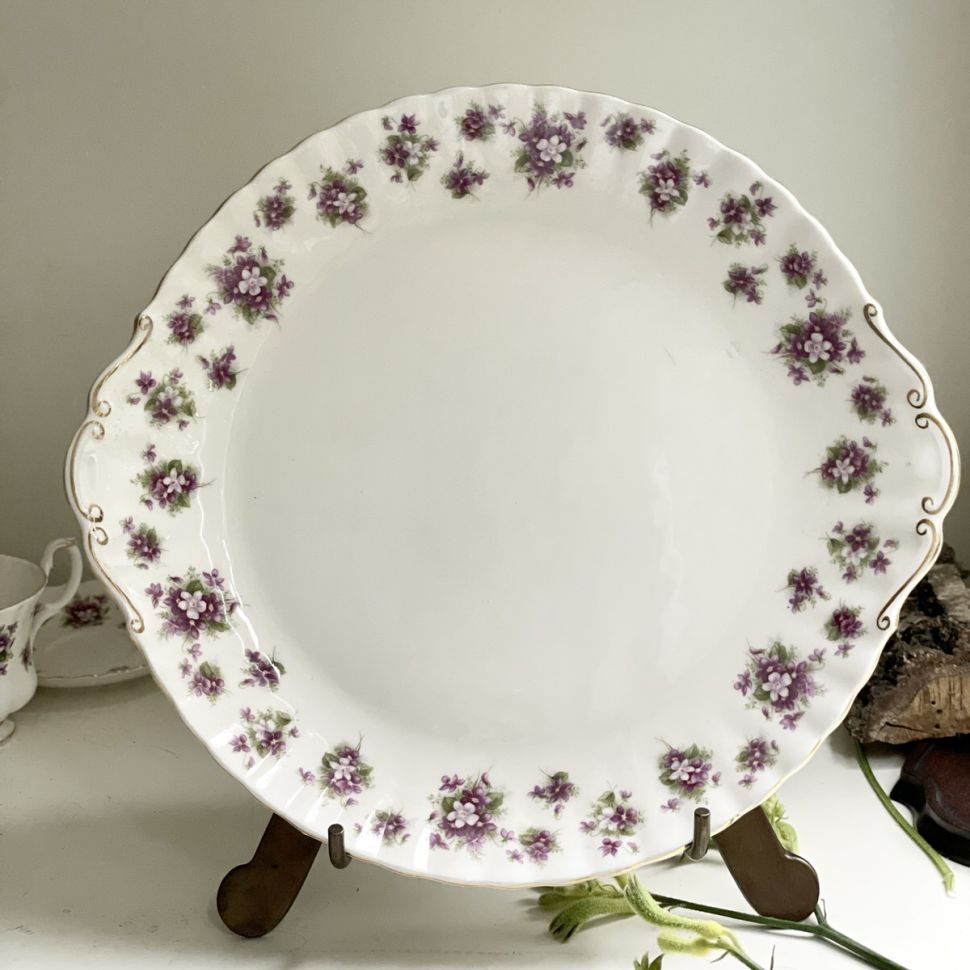 Блюдо Sweet Violets Royal Albert 31 см Англия