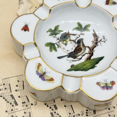 Пепельница Herend Victoria pattern 15 см Венгрия