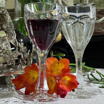 Бокал Bohemia Safari 290 мл в стиле Baccarat Harcourt Чехия хрусталь