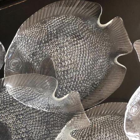 Тарелка Arcoroc Рыба 27 см стекло Франция