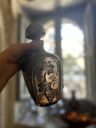 Штоф Орхидея 650 мл венецианская роспись серебром
