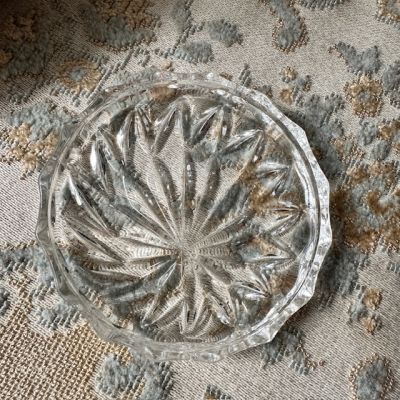 Розетка 9 см хрусталь