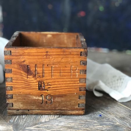 Короб деревянный для хранения 