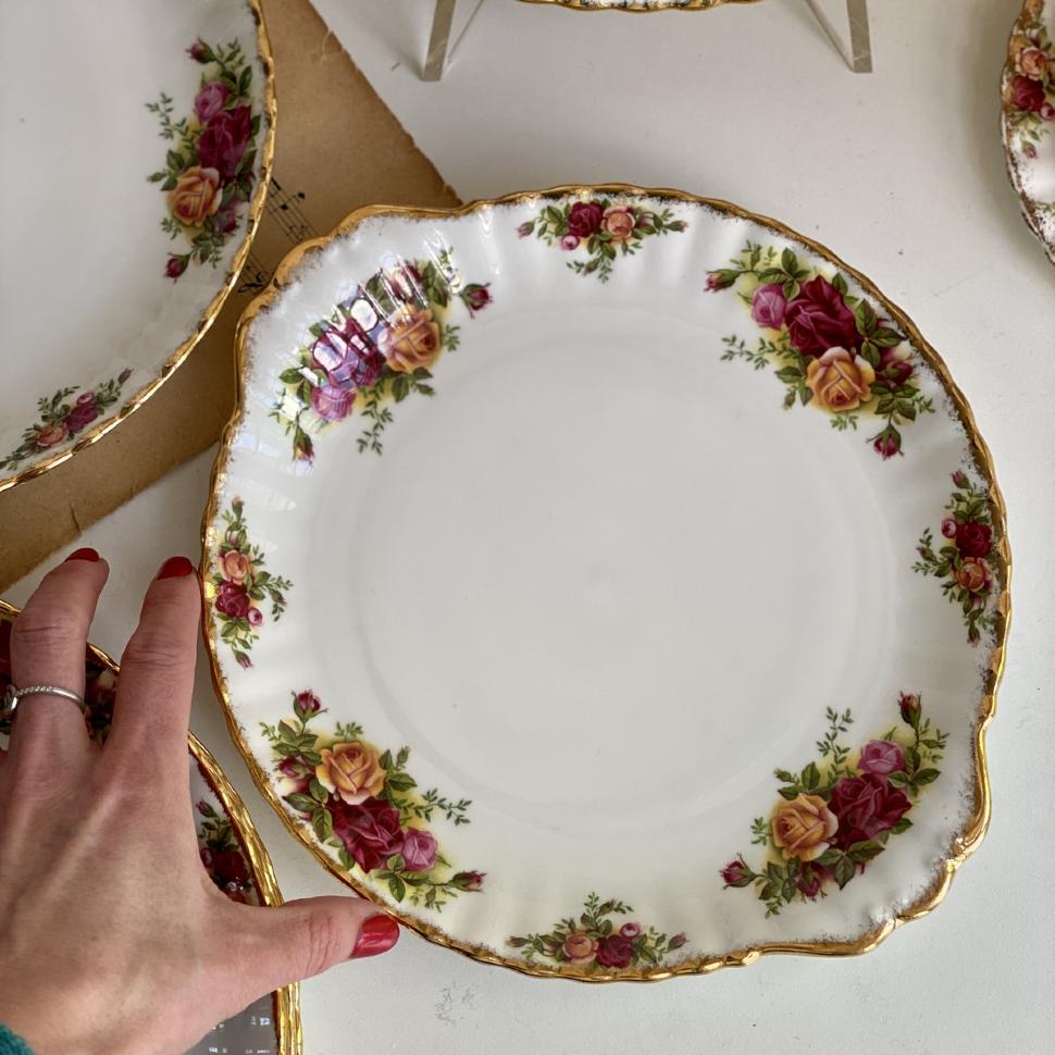 Блюдо 26 см Royal Albert Old Country Roses Англия