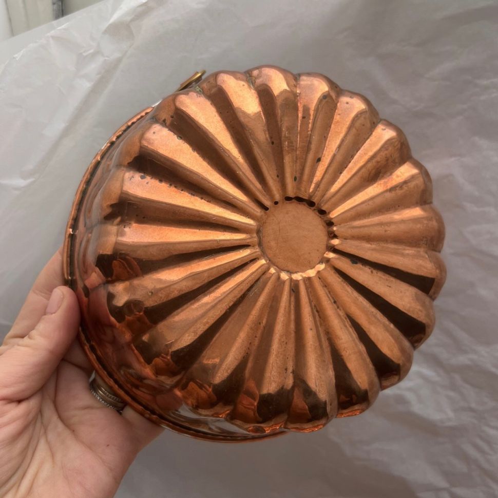 Форма для выпечки 19 см медь