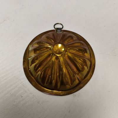 Форма для выпечки печенья Волны 8 см медь