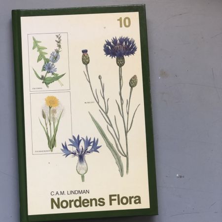Книга Nordens Flora 10 том ботаническая энциклопедия 1986 г.