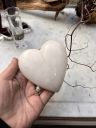 Декоративный элемент Сердце 10 см мрамор