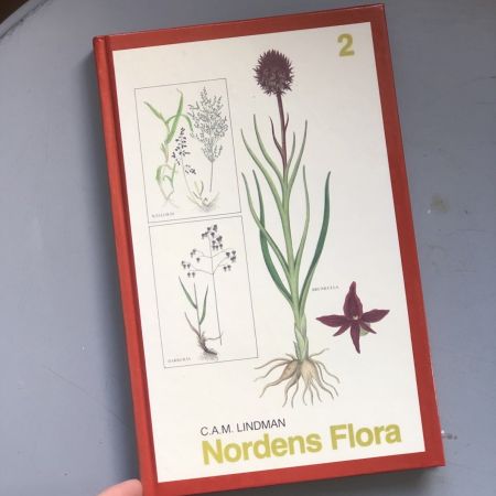 Книга Nordens Flora 2 том ботаническая энциклопедия 1985 г.