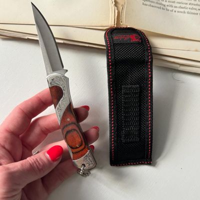 Нож перочинный складной Columbia 17 см в чехле