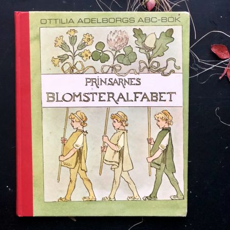 Книга Prinsarnes Blomsteralfabet, Stockholm