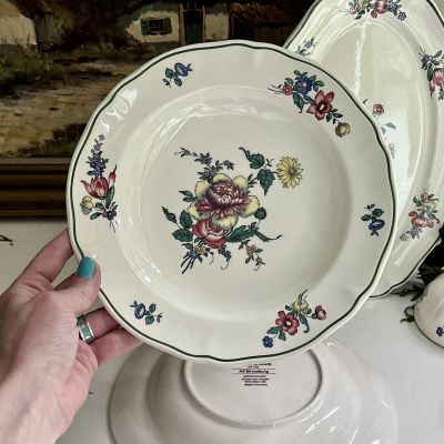 Тарелка глубокая Alt Strassburg ВиллеройБох 23 см фарфор Германия