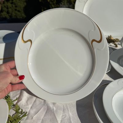 Тарелка Rosenthal Asimmetria 27 см Studio linie золочение Германия