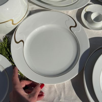 Тарелка Rosenthal Asimmetria 27 см Studio linie золочение Германия