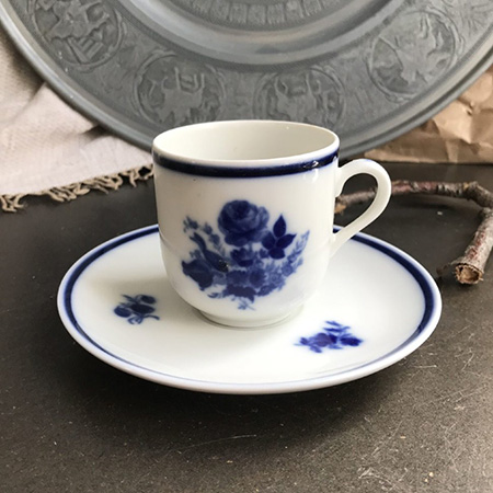 Чайная пара Синие цветы Maastricht 