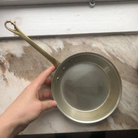 Сковорода диаметр 16 см сталь медь