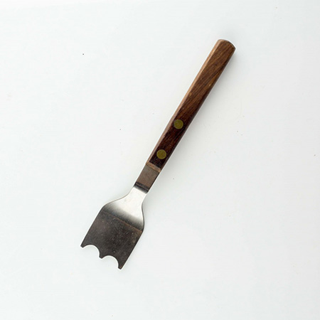 Лопатка вилка с деревянной ручкой