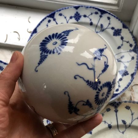 Декоративный шар 10 см Indisch Blau