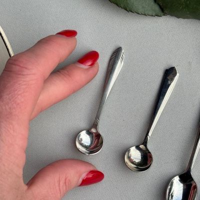 Ложка для соли 6 см сталь