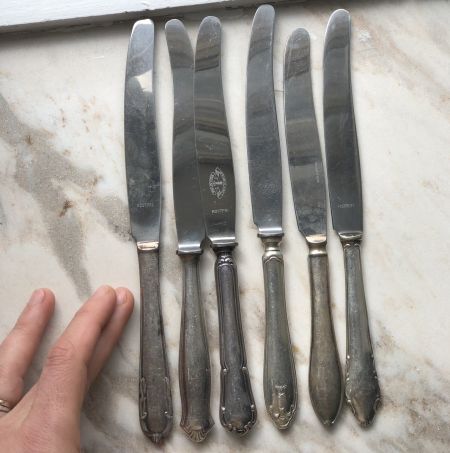 Нож набор из 6 шт. 21 см Eskilstuna Jernbolaget Швеция 