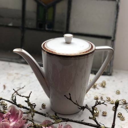 Чайник-кофейник 1л Tettau Porcelain Germany, трещина на ручке