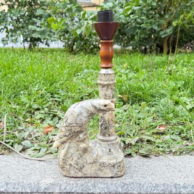 Лампа настольная из Ленинской библиотеки Орел 30 см мрамор