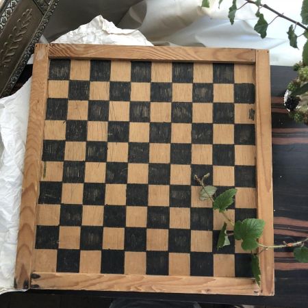 Доска шахматная старинная