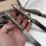 Нож столовый 21 см серебро Франция