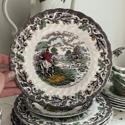 Тарелка Myotts Country Life 20 см Англия