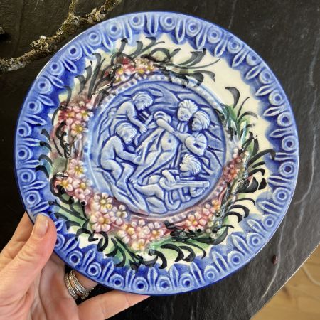 Тарелка декоративная 20 см керамика