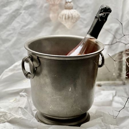 Ведро для шампанского 23 см олово Франция уценка 