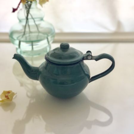 Малый чайник, эмалированный заварочный
