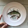 Тарелка 19см Bavaria рыбы рисунок 1 fish