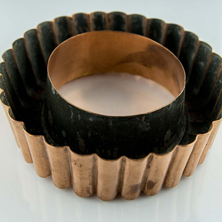 Форма для выпечки кольцо медь