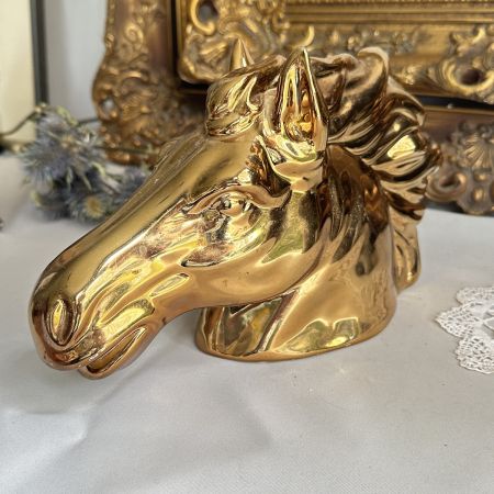 Декор настенный Лошадь 26 см керамика