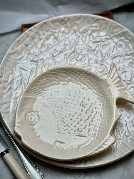Тарелка Рыба 20 см керамика Португалия    