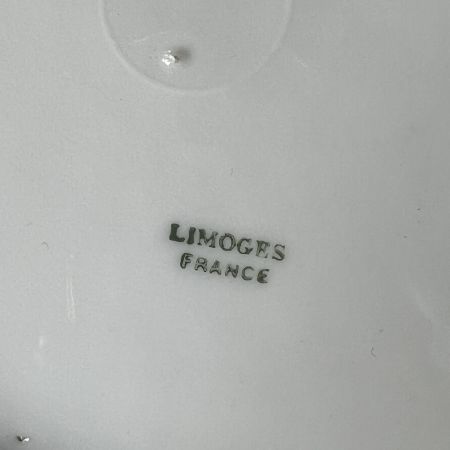 Тарелка ручная роспись Limoges 23 см фарфор Франция