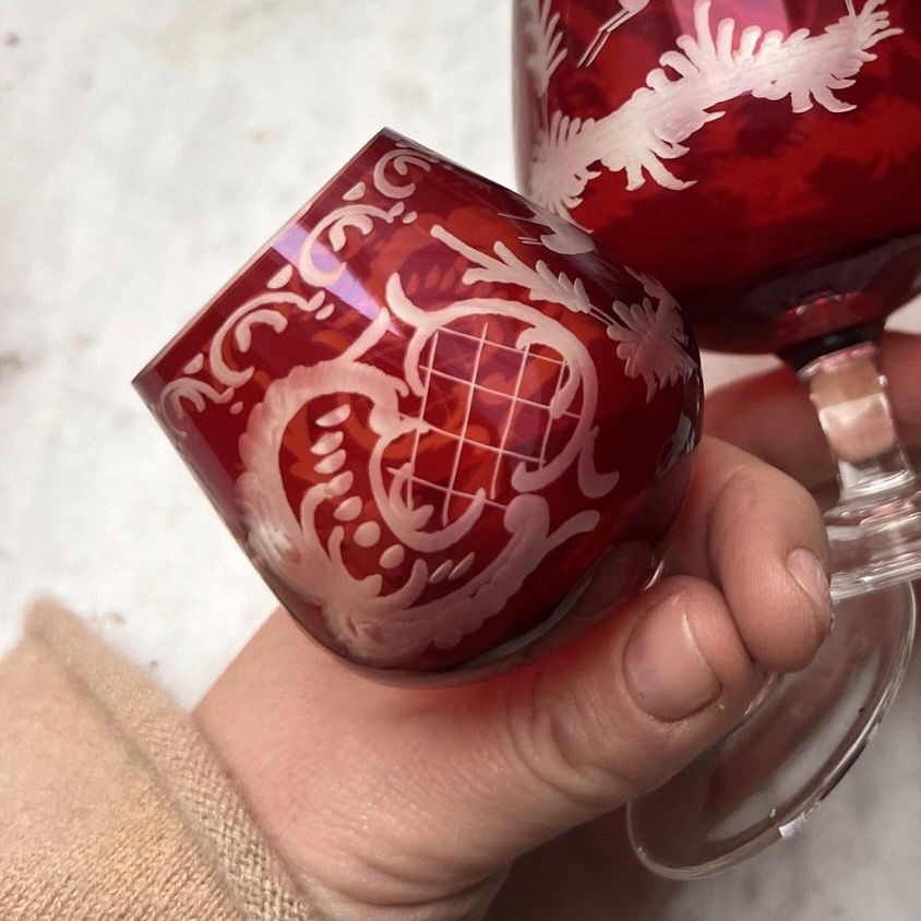 Рюмка Кадмий 100 мл хрусталь Германия