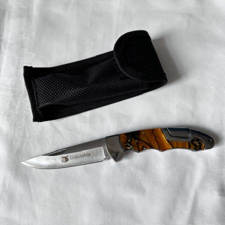 Нож перочинный складной Columbia 20 см в чехле  