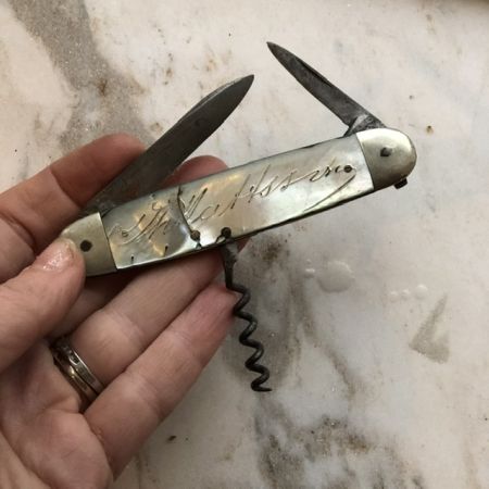 Нож перочинный 1909 год 