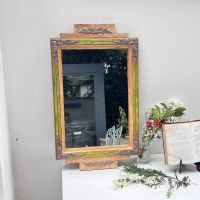 Зеркало в деревянной раме 38х64 см