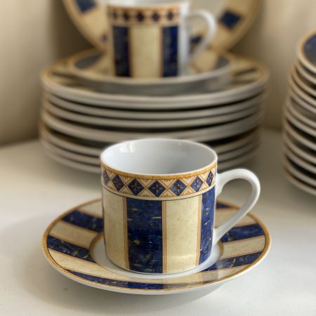 Чайная кофейная пара 200 мл Home Porcelain 