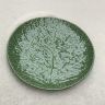 Тарелка Лист зеленый 28 см керамика Португалия     