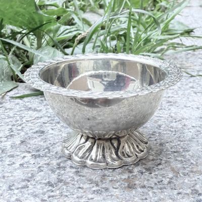 Подставка для ситечка для чая 6 см серебрение