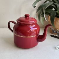 Чайник эмалированный 1,8 л красный