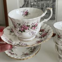 Чайная пара Royal Albert Lavender Rose 200 мл Англия