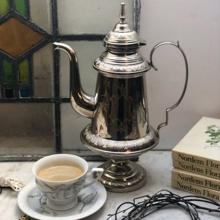 Чайник-кофейник с гравировкой, 1 литр